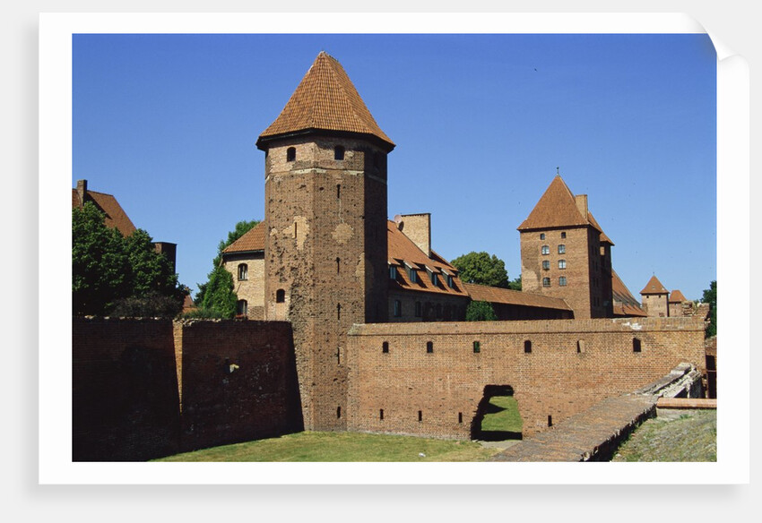 Malbork Castle, Malbork, Poland by Anonymous
