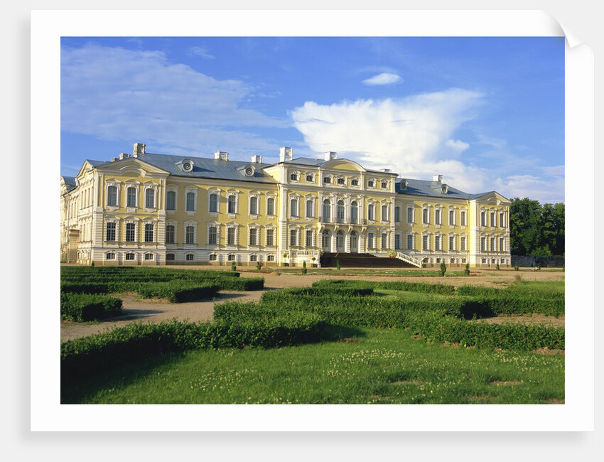 Rundale Palace, Bauska, Latvia by Anonymous
