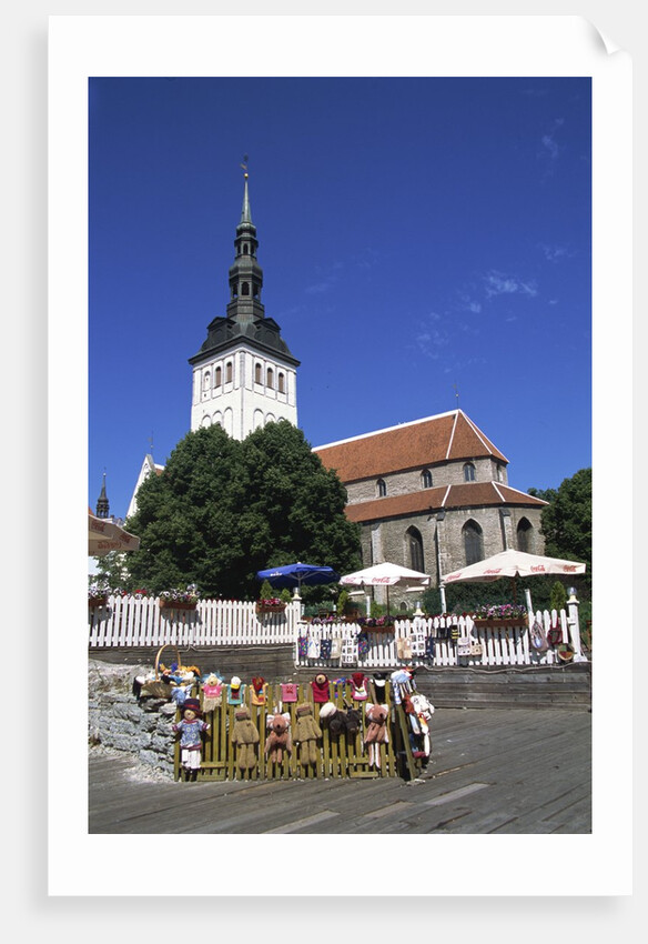 St. Nicholas Church, Old Town, Tallinn, Estonia by Anonymous
