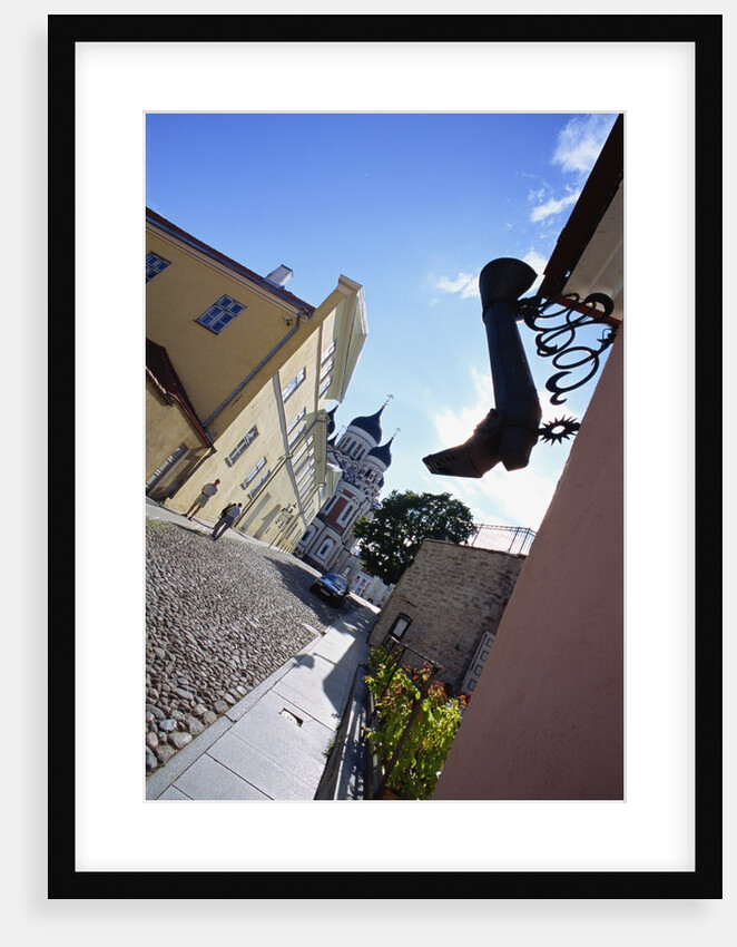 Boot, Long Leg Street, Alexander Nevski Cathedral, Old Town, Tallinn, Estonia by Anonymous