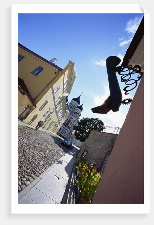 Boot, Long Leg Street, Alexander Nevski Cathedral, Old Town, Tallinn, Estonia by Anonymous