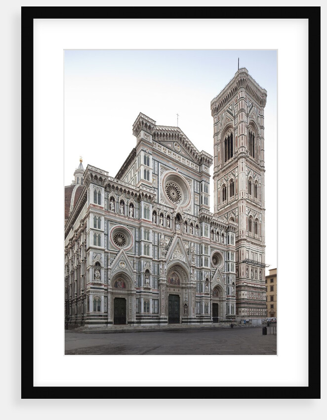 Piazza Duomo, Duomo Santa Maria del Fiore, Florence, Italy by Anonymous