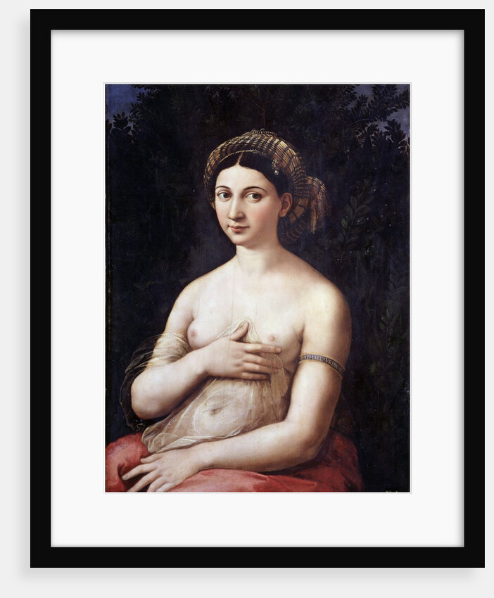 Portrait of a Young Woman or La Fornarina by Raphael