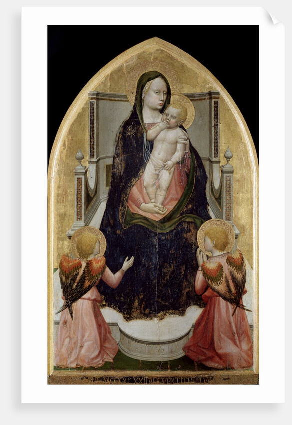 The Virgin with Child by Masaccio