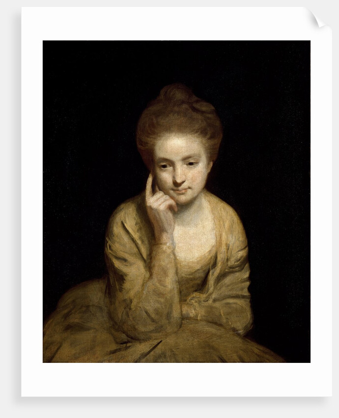 Study for the portrait of a young woman by Sir Joshua Reynolds