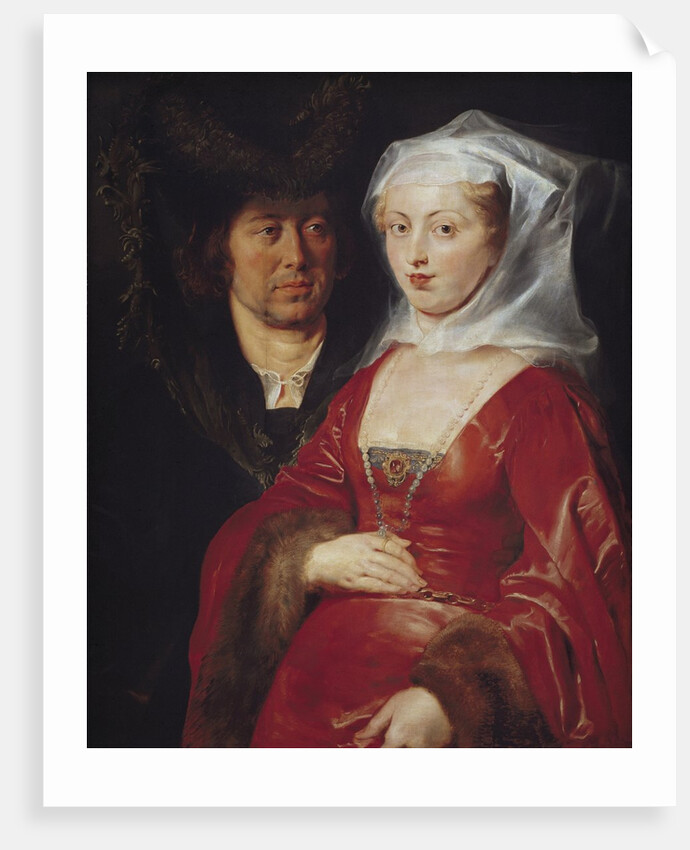 Portraits of Ansegisus and St Begga by Peter Paul Rubens