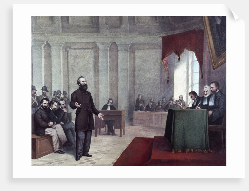 The trial of Felice Orsini by Anonymous