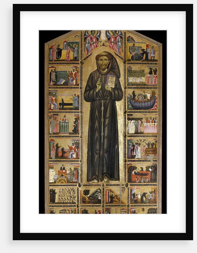 St. Francis of Assisi altarpiece by Maestro del san Francesco