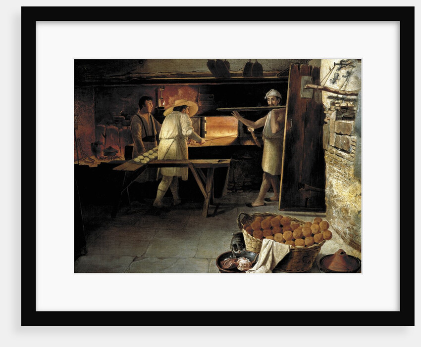 View of the Interior of a Bakery by Anonymous