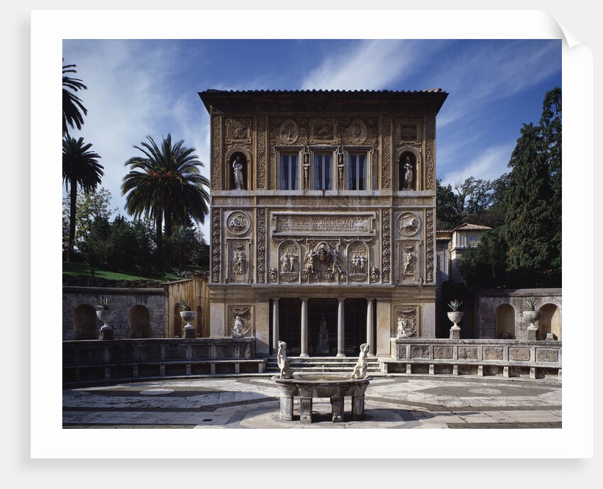 View of casina Pio IV or Villa Pia by Anonymous