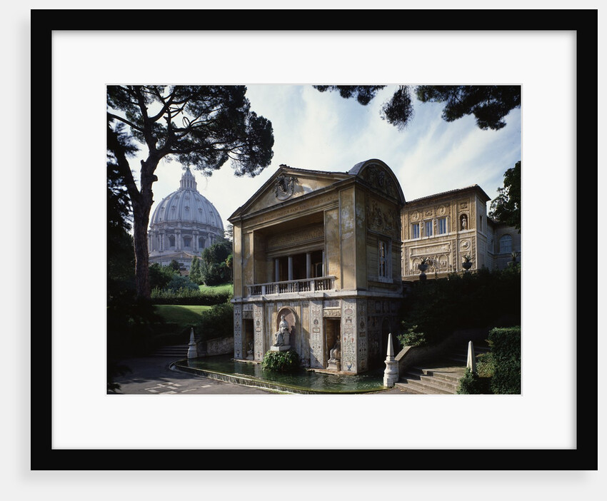 View of casina Pio IV or Villa Pia by Anonymous