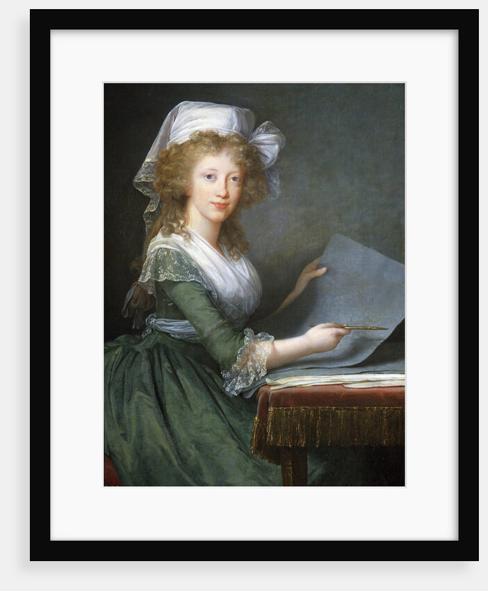 Portrait of Princess Luisa of Naples and Sicily by Elisabeth Vigee-Lebrun