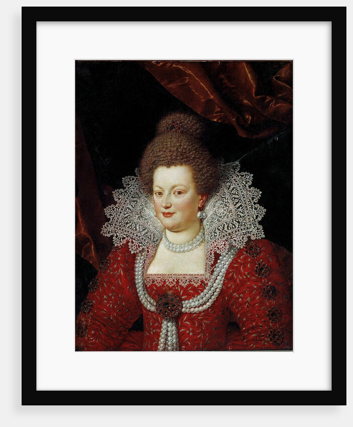 Portrait of the Queen of France Maria de' Medici attributed to Frans Pourbus the Younger by Anonymous