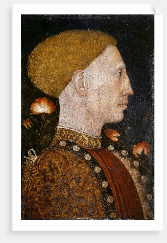 Portrait of Leonello d'Este by Pisanello