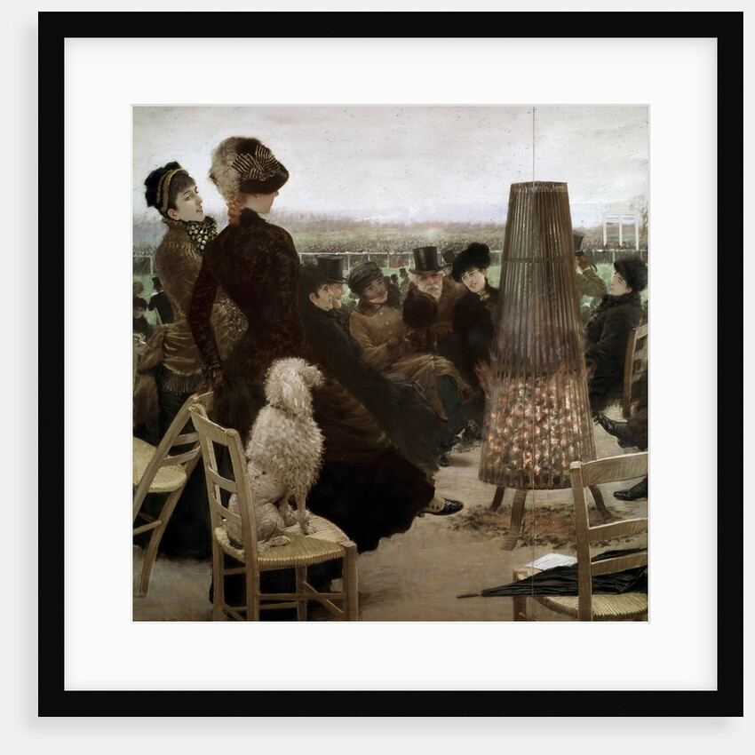 The Bois de Boulogne Races by Giuseppe De Nittis