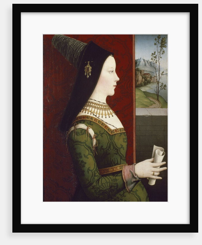 Portrait of Mary Duchess of Burgundy by Nicolas Reiser
