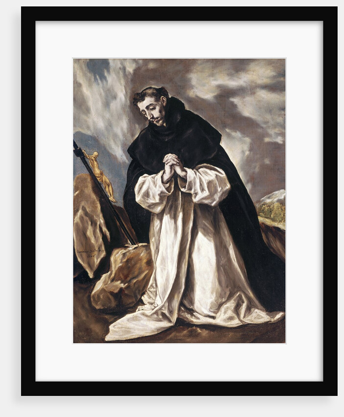 St. Dominic Praying by El Greco