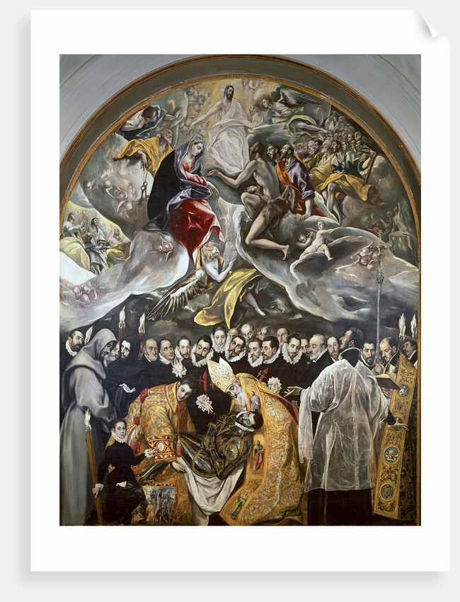 The Burial of the Count of Orgaz by El Greco