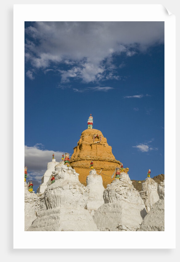 Beautiful Stupa in downtown by Anonymous
