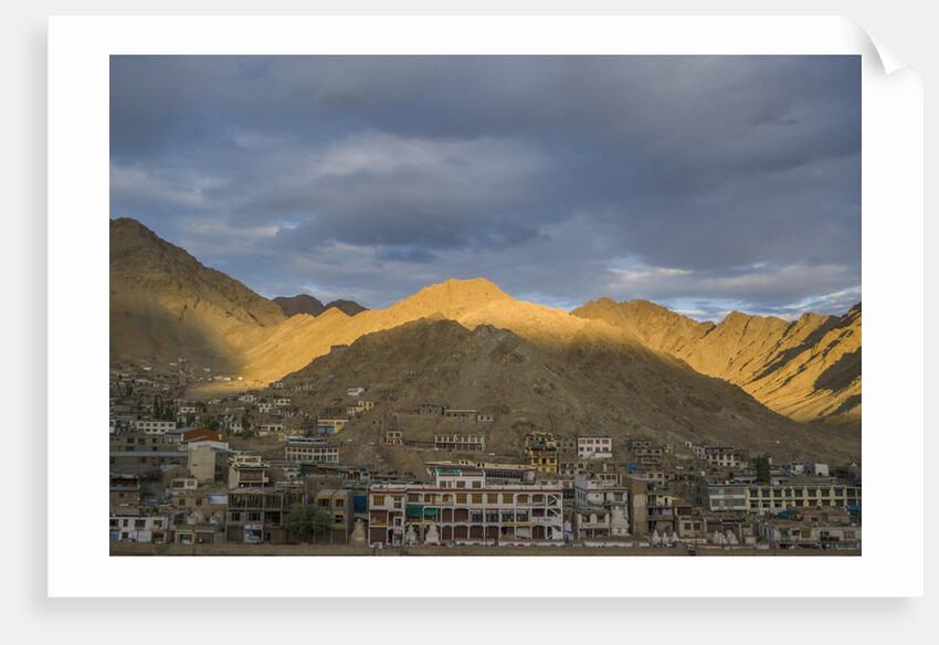Mountain around the town by Anonymous