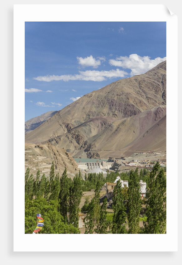 Alchi, the Dam along Indus River by Anonymous