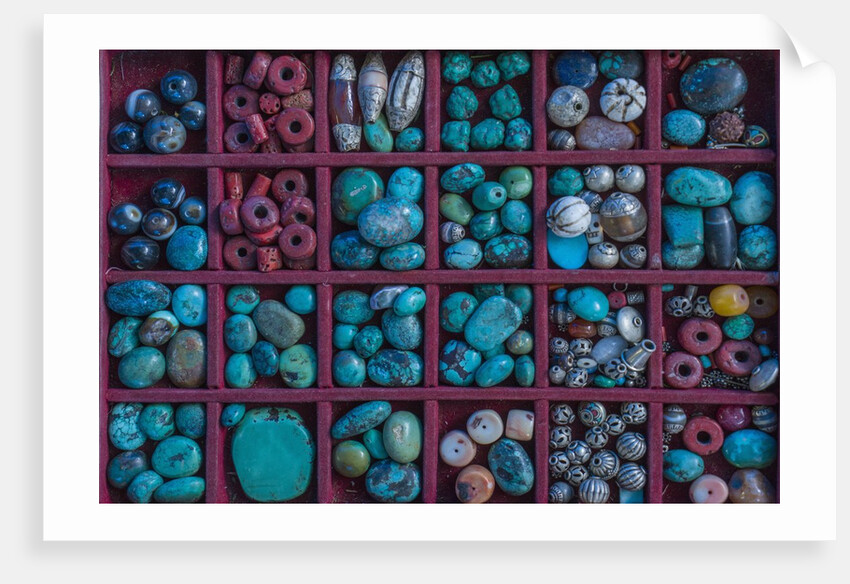 Alchi, souvenir market near the Monastery by Anonymous