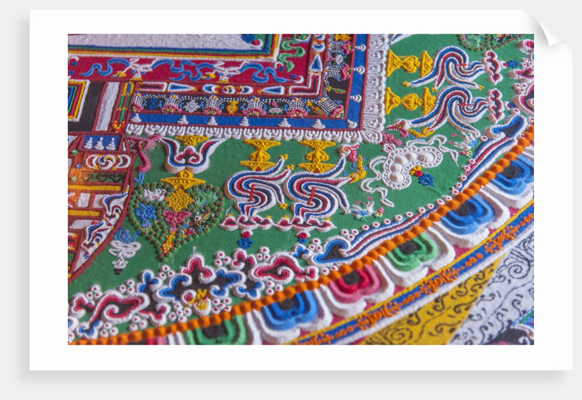 Likir Monastery, a Mandala by Anonymous