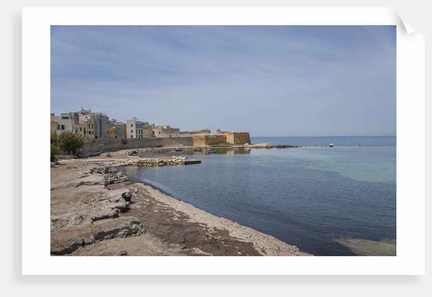 View of the town along north walls (Mura di Tramontana) by Anonymous
