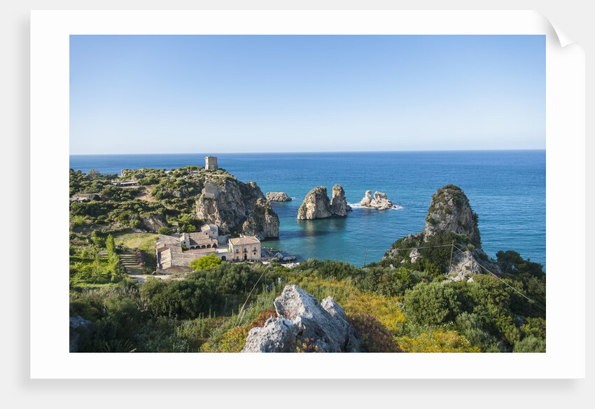 Tonnara di Scopello, ancient tuna fish working plant by Anonymous