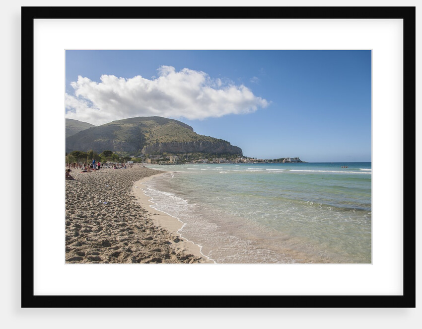 Mondello beach by Anonymous