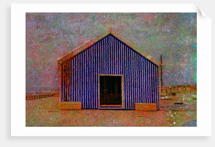 Striped House by Anonymous