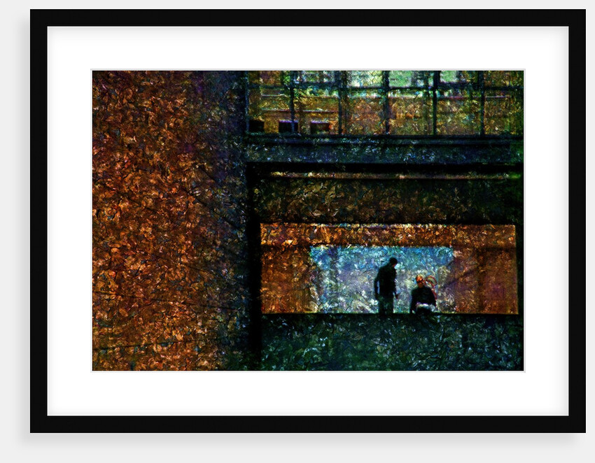 Building and Silhouettes by Anonymous