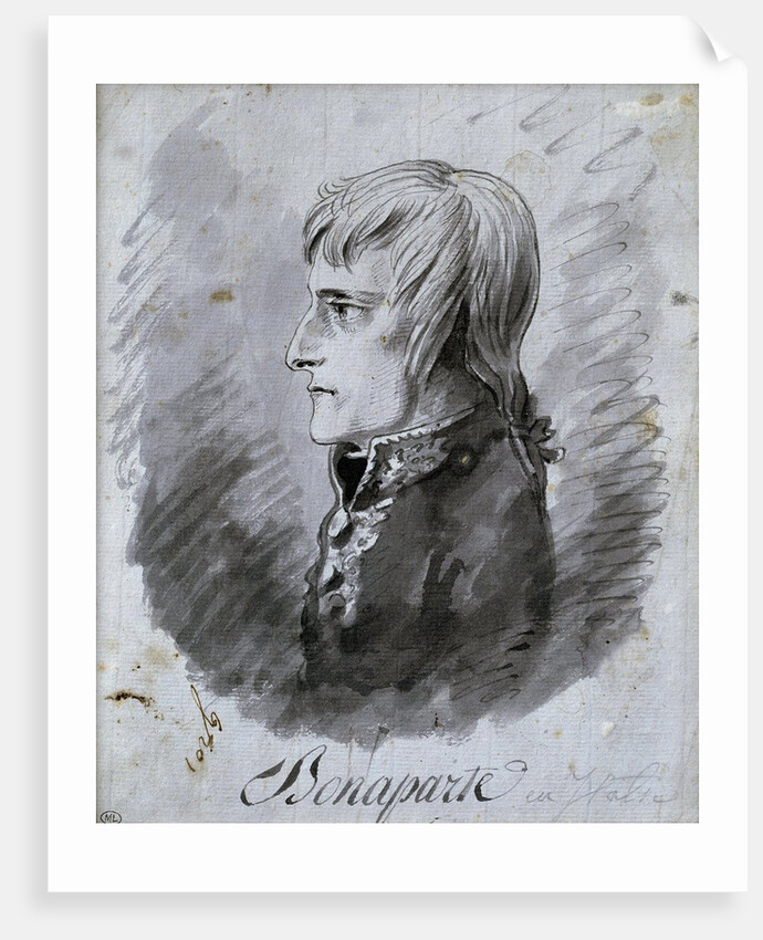 Portrait of Napoleon Bonaparte, general of the Army in Italy by Antoine-Jean Gros