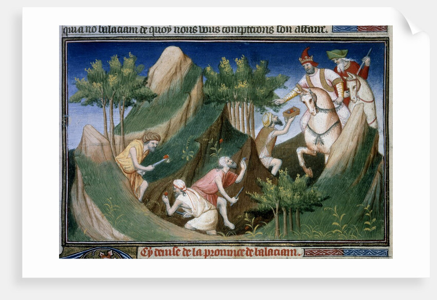 Men extracting rubies from the Sighinan Mountain (Persia) by Anonymous