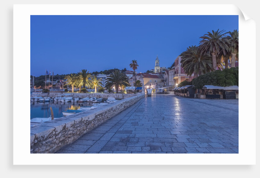 Hvar Old Town at Dawn by Anonymous