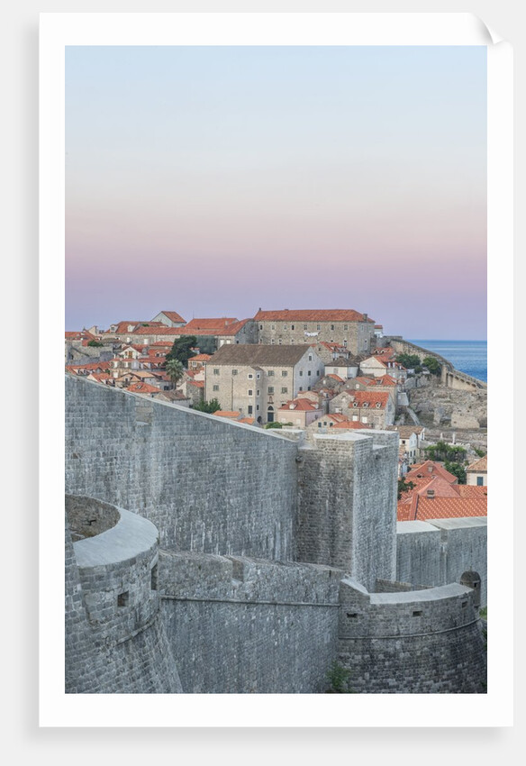 Old Town at Dawn by Anonymous