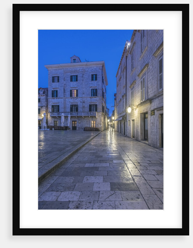 Old Town at Dawn by Anonymous