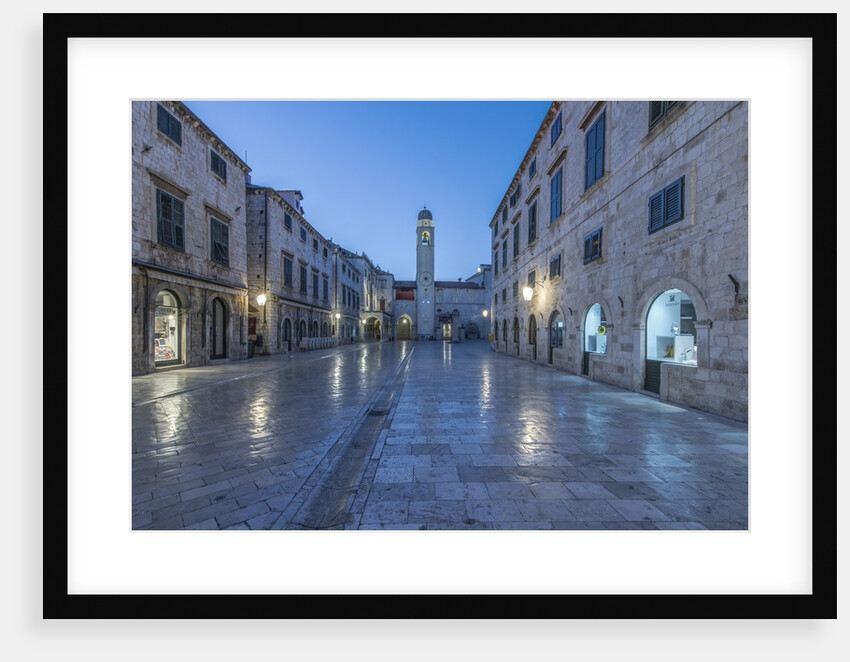 Stradun at Dawn by Anonymous