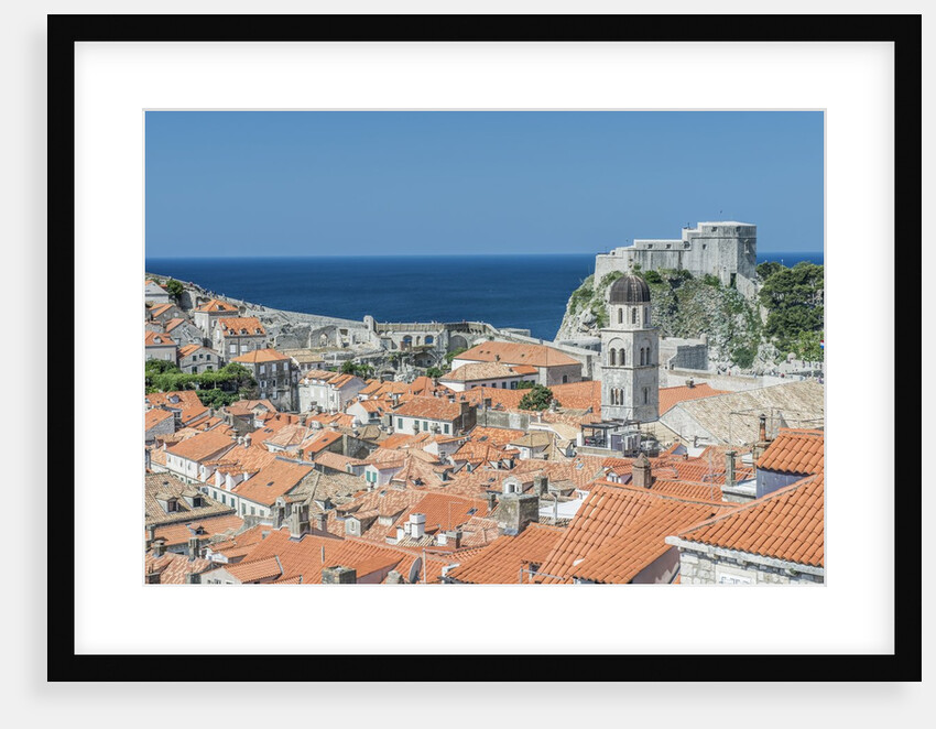 Dubrovnik Rooftops and Fort of St. Lawrence by Anonymous