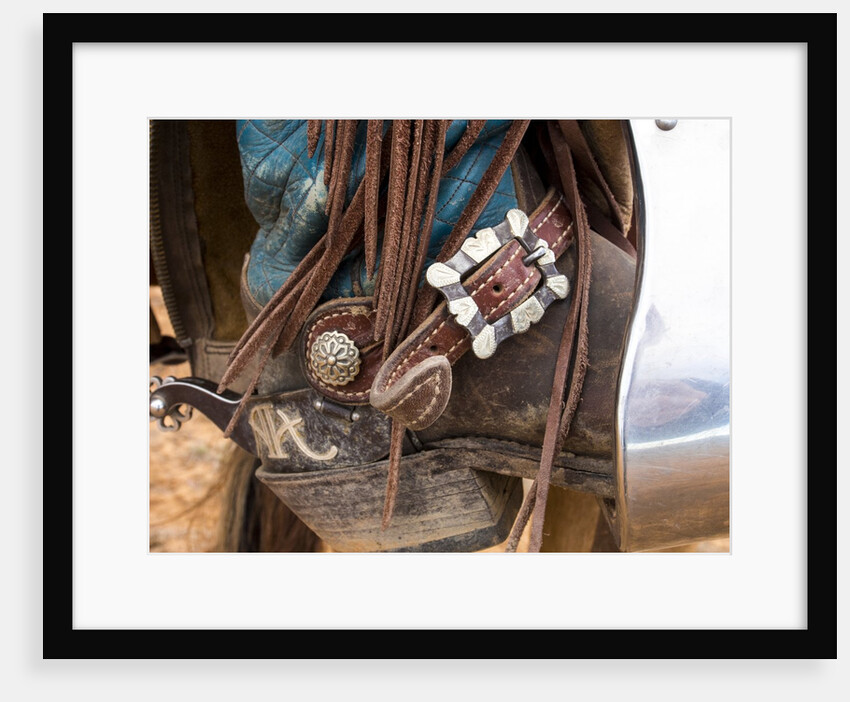Cowgirls boot & Saddle by Anonymous