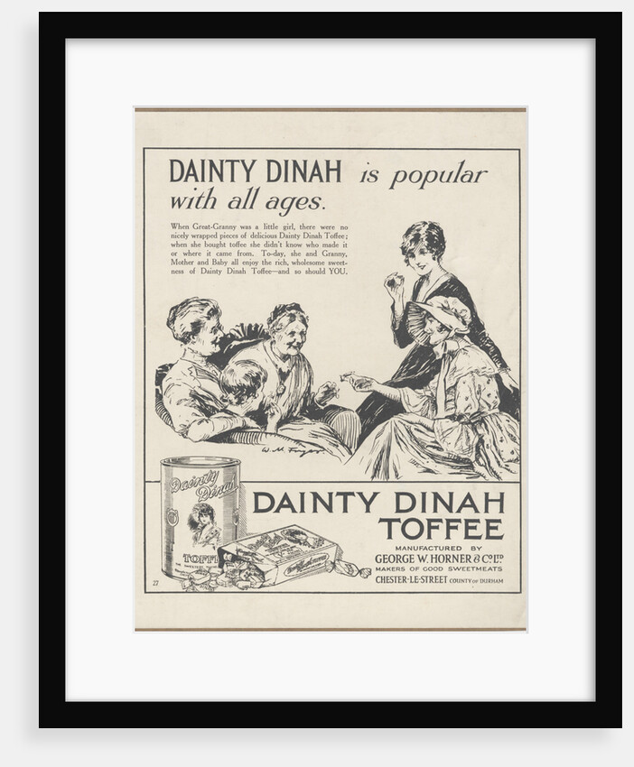 Dainty Dinah Toffee, c.1920. Artist: Wilfred Fryer by Anonymous