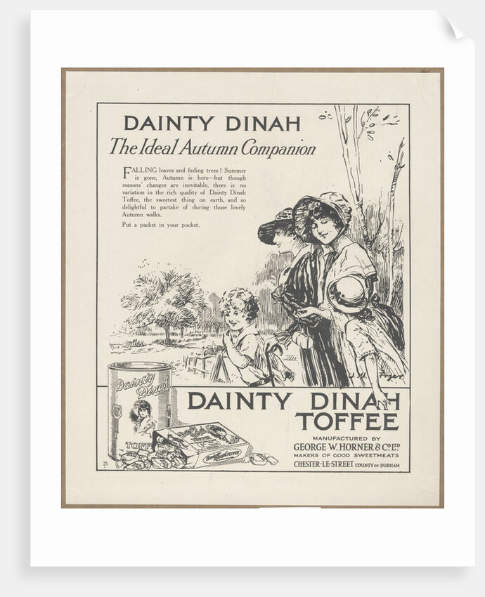Dainty Dinah Toffee, c.1920. Artist: Wilfred Fryer by Anonymous