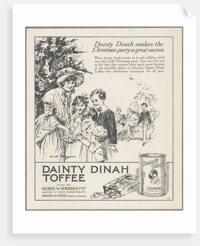 Dainty Dinah Toffee, c.1920s. Artist: Wilfred Fryer by Corbis