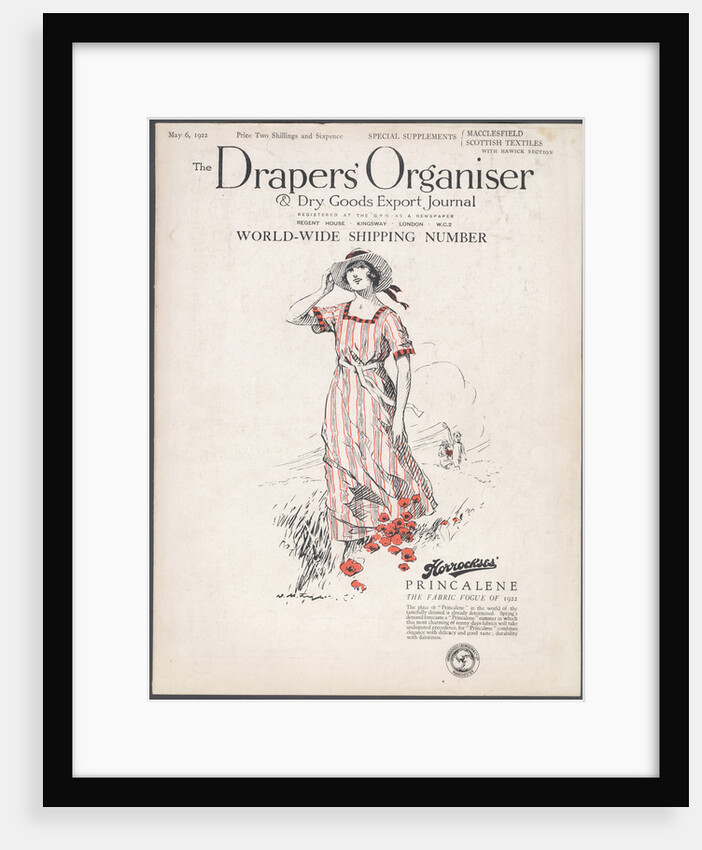 Draper's Organiser Magazine, 1922. Artist: Wilfred Fryer by Anonymous