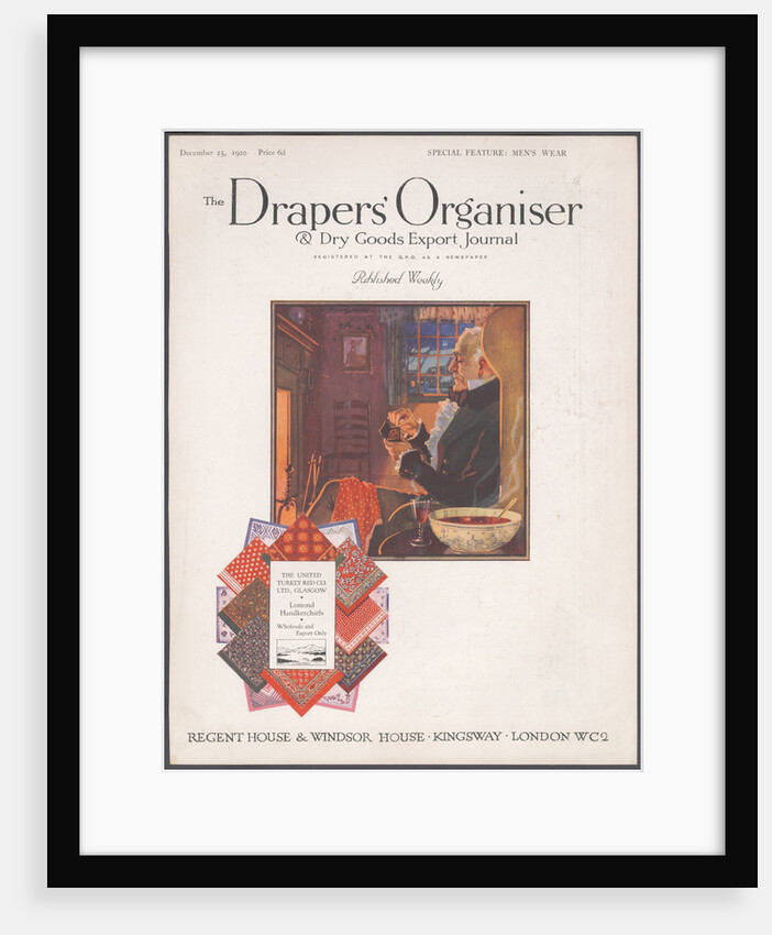 Draper's Organiser Magazine, 1920. Artist: Wilfred Fryer by Anonymous
