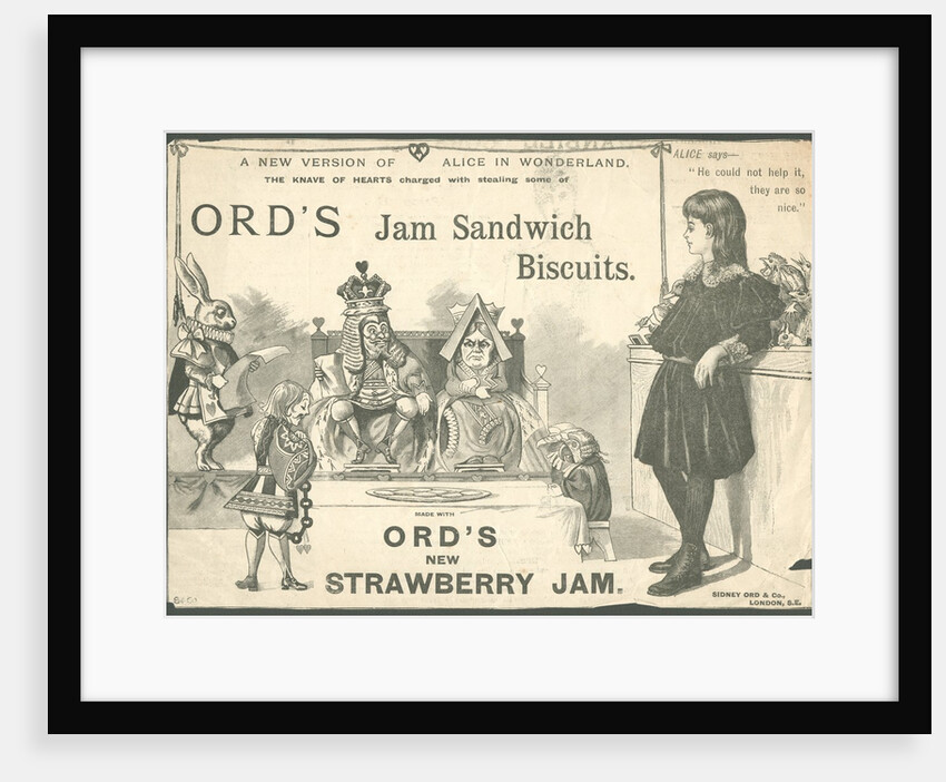 Sidney Ord Jam Sandwich Biscuit, 1890s. by Anonymous