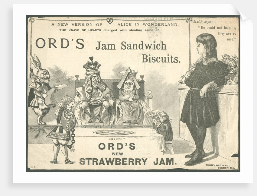 Sidney Ord Jam Sandwich Biscuit, 1890s. by Anonymous