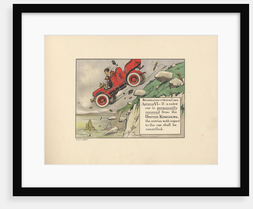 Motoritis, or other interpretations of the Motor Act. Article VI: Registration of Motor Cars, 1906. by Anonymous