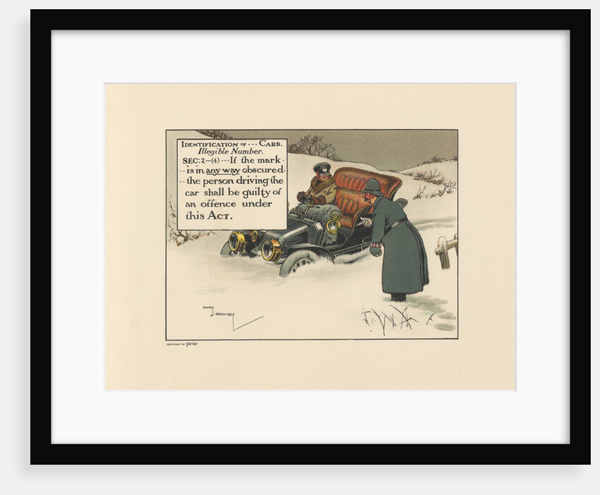 Motoritis, or other interpretations of the Motor Act. Identification of...cars. Illegible Number Sec by Anonymous