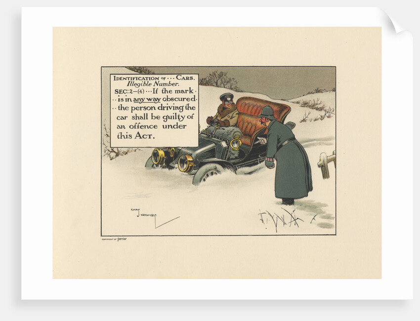 Motoritis, or other interpretations of the Motor Act. Identification of...cars. Illegible Number Sec by Anonymous